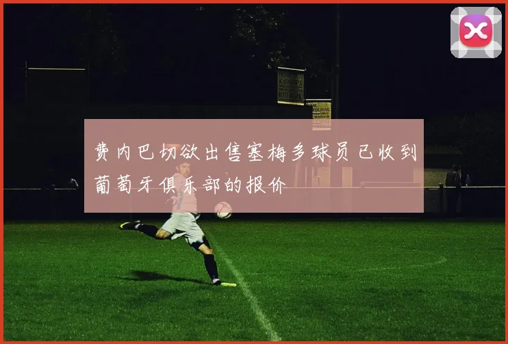 费内巴切欲出售塞梅多球员已收到葡萄牙俱乐部的报价